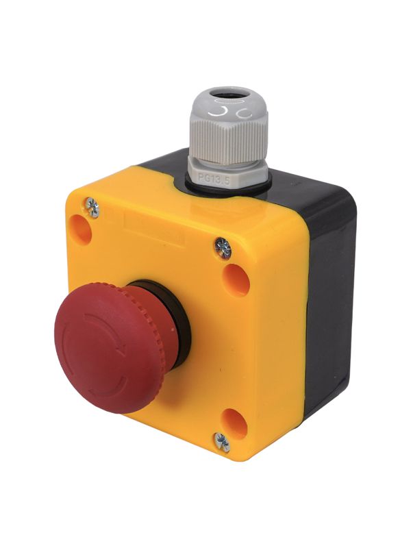 пост управления пку-22-k178f-65у1 1 гриб с фиксацией 2нз ip65 красн. электротехник et014861 от BTSprom.by