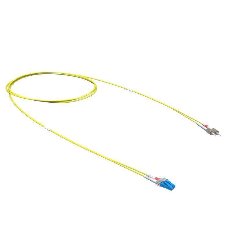 шнур оптический коммутационный переходной duplex lc-upc/st-upc 9/125 os2 2м dkc rnpc9dsulu2 от BTSprom.by