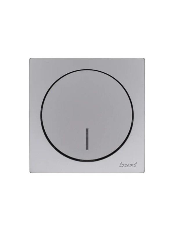  Выключатель 1-кл. СП OSEN 10А IP20 с подсветкой механизм сер. матов. LEZARD 743-7488-111 фото в каталоге от BTSprom.by