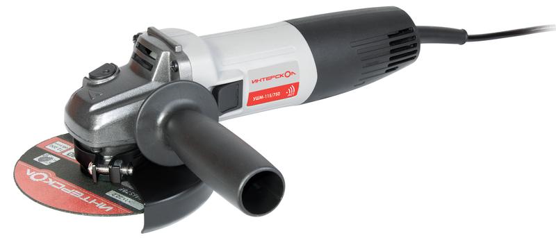машина шлифовальная угловая ушм-115/750 интерскол 760.1.0.70 от BTSprom.by