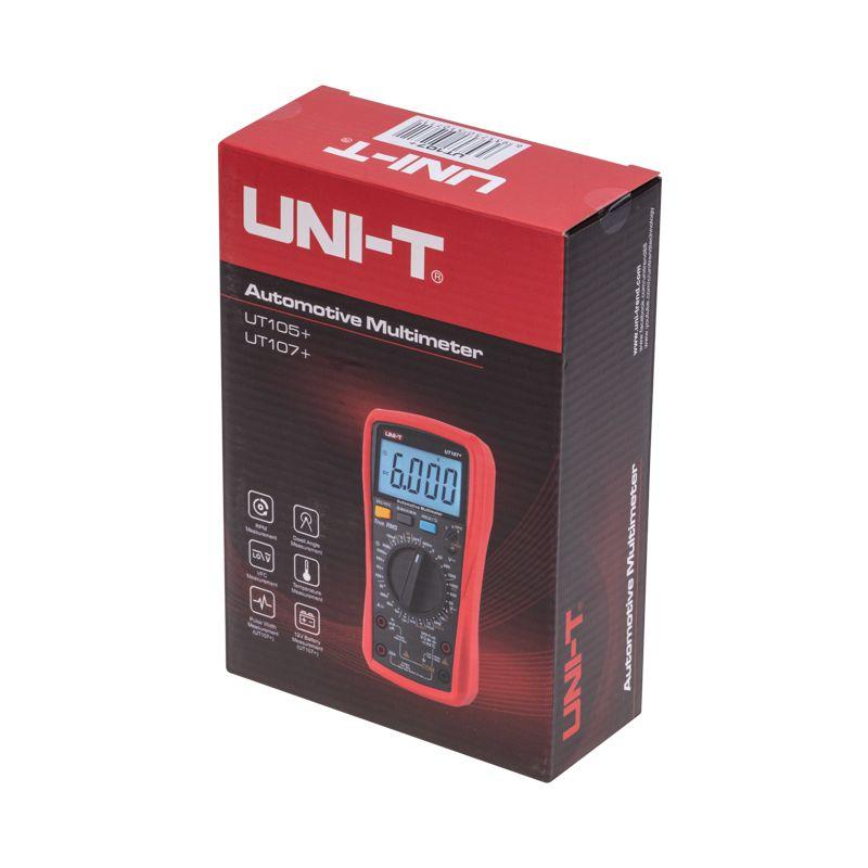  Мультиметр автомобильный UT107+ UNI-T 13-0060 фото в каталоге от BTSprom.by