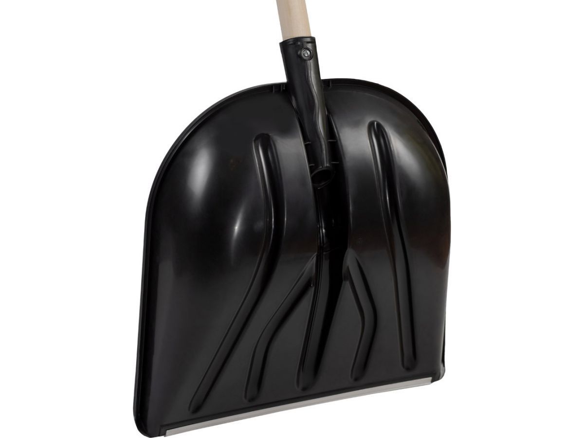  Лопата снеговая пластм. 410х460мм с дер.черенком STARTUL MASTER (ST9056-3) (черенок 1й сорт) ST9056-3 фото в каталоге от BTSprom.by