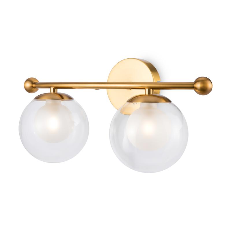  Светильник Lumos 40Вт G9х2 IP20 бра настен. Freya FR5262WL-02BS фото в каталоге от BTSprom.by