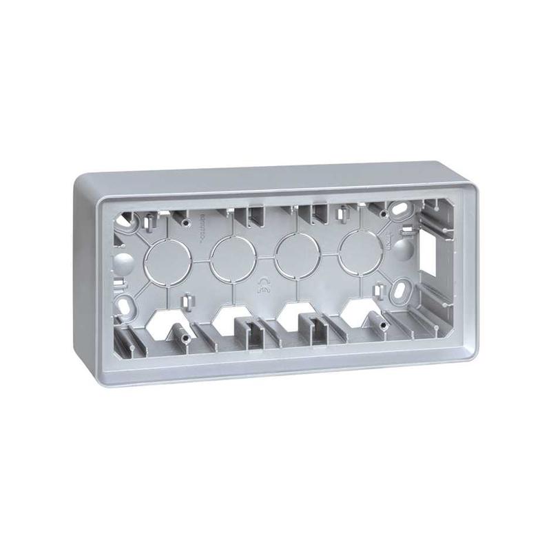 коробка наружной установки на 3 поста алюм. simon82 detail 8200770-093 от BTSprom.by