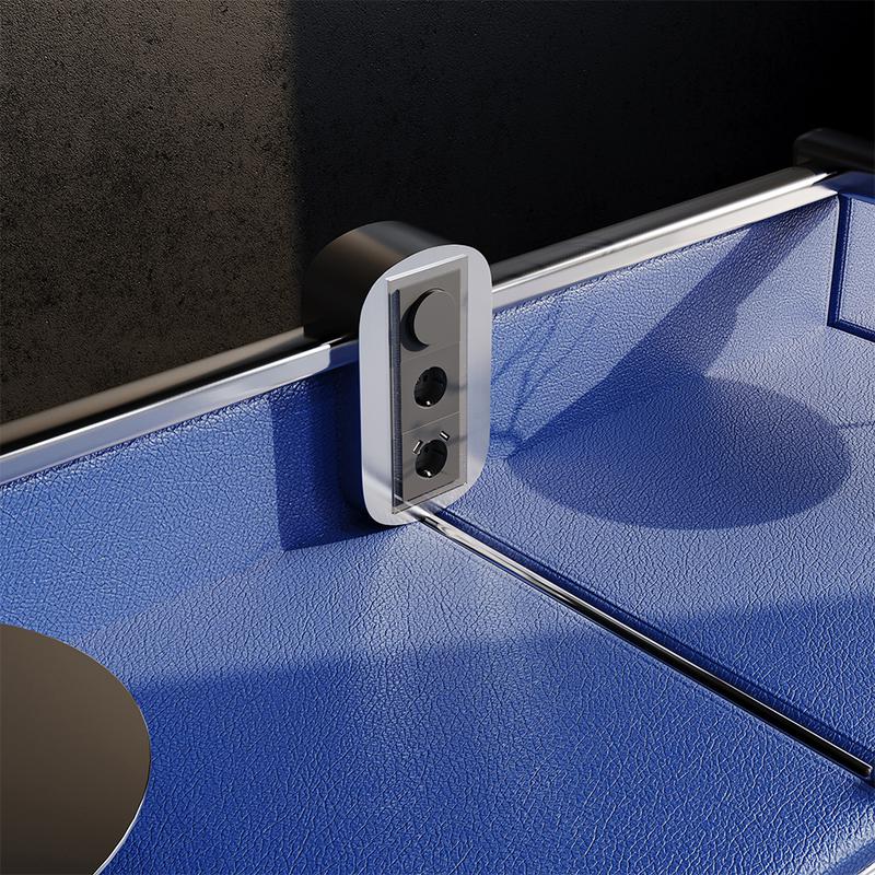  Рамка 3-м S70 стеклян. графит Voltum VLS110307 фото в каталоге от BTSprom.by