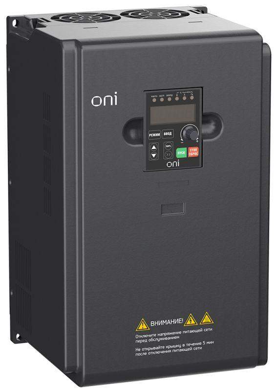 преобразователь частоты a150 380в 3ф 15квт 32а встроенный торм. модуль oni a150-33-15t от BTSprom.by