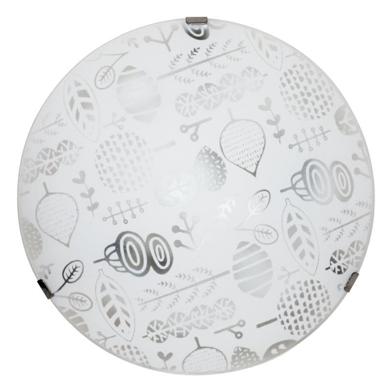 светильник нпб 01-2х60-139 м16 "лужок" 300 матов. бел./клипсы штамп метал. (инд. упак.) элетех 1005209258 от BTSprom.by