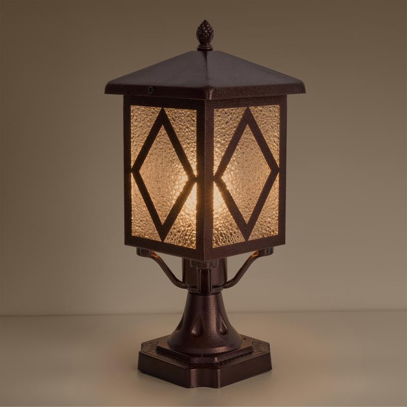  Светильник Heim 1х40Вт E27 IP44 ландшафтный Voltega VGL7210FL-01BR фото в каталоге от BTSprom.by