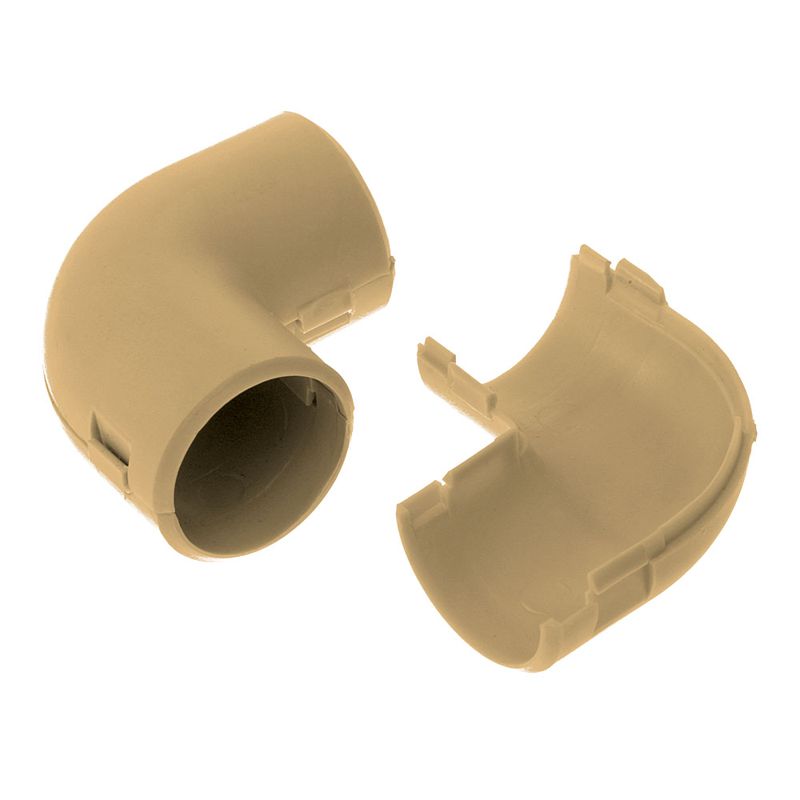 соединитель угловой 90град. разборный d20мм сосна промрукав pr13.0244 от BTSprom.by