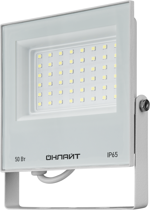 прожектор светодиодный 90 136 ofl-50-4k-wh-ip65-led 50вт 4000к ip65 4000лм бел. онлайт 90136 от BTSprom.by