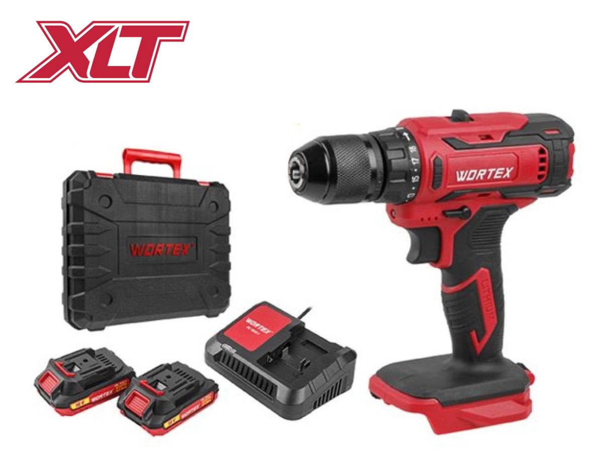  Аккум. дрель-шуруповерт WORTEX BD 1820-1 Li в чем. ALL1 XLT 18 В, 30 Н*м, 2х2 А*ч, БЗП(мет.) 13 мм (шурупы до 8 мм) 0329209 фото в каталоге от BTSprom.by