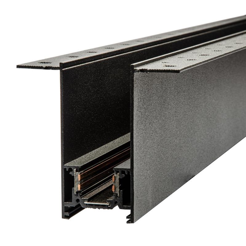 шинопровод осветительный ubx-mmb4/35 black 100 l1000 встраив. магнитный тип m черн. uniel ul-00008723 от BTSprom.by