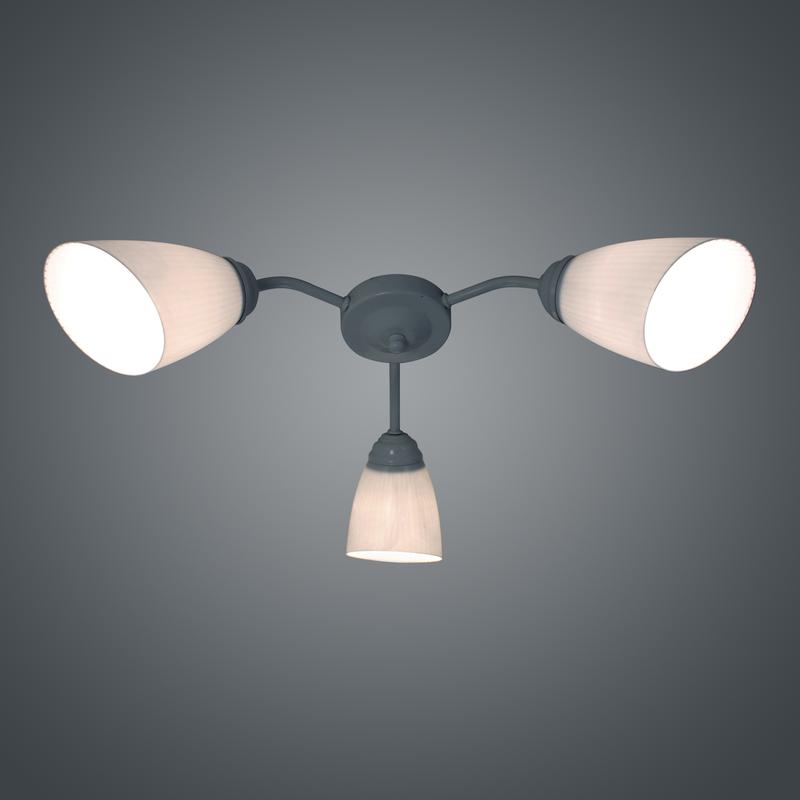  Светильник "Китти" 131 Р (плафон П0475) НПБ 01-3х60-194 E27 люстра реновация бел. (групп. упак.) Элетех 1005404412 фото в каталоге от BTSprom.by