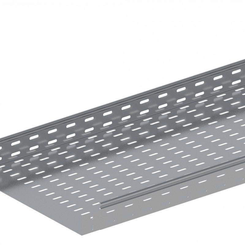 Лоток монтажный прямой перфорированный монтаж без соединителей 600х80 L3000 сталь 1мм ЛППМ.600.80.3000.1.1 СОЭМИ Н0121152528 от BTSprom.by