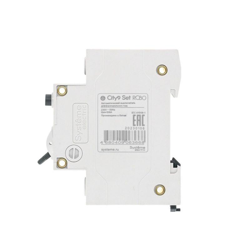  Выключатель автоматический дифференциального тока 2п (1P+N) C 32А 30мА тип AC 4.5кА City9 Set 230В SE C9D34632 фото в каталоге от BTSprom.by