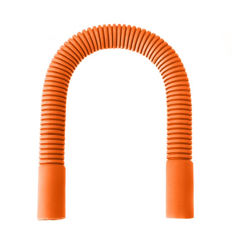 поворот гибкий гофрированный для труб d25мм оранж. промрукав pr13.02470 от BTSprom.by