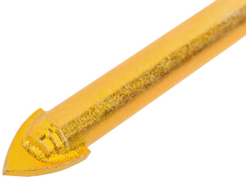  Сверло универсальное по кафелю стеклу керамограниту бетону кирпичу 8х75мм трехгранный хвостовик КУРС 35175 фото в каталоге от BTSprom.by