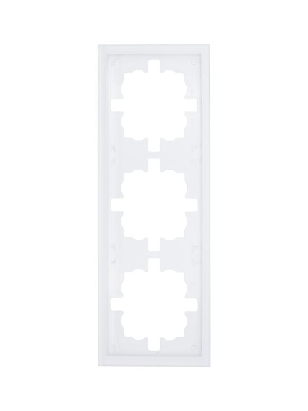 рамка 3-м акриловая zima универсальная бел. матов.. lezard 704-5380-148 от BTSprom.by