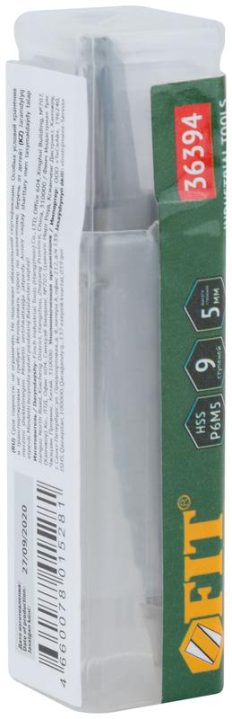  Сверло ступенчатое HSS (Р6М5) по металлу 9 ступеней 4-12мм FIT 36394 фото в каталоге от BTSprom.by