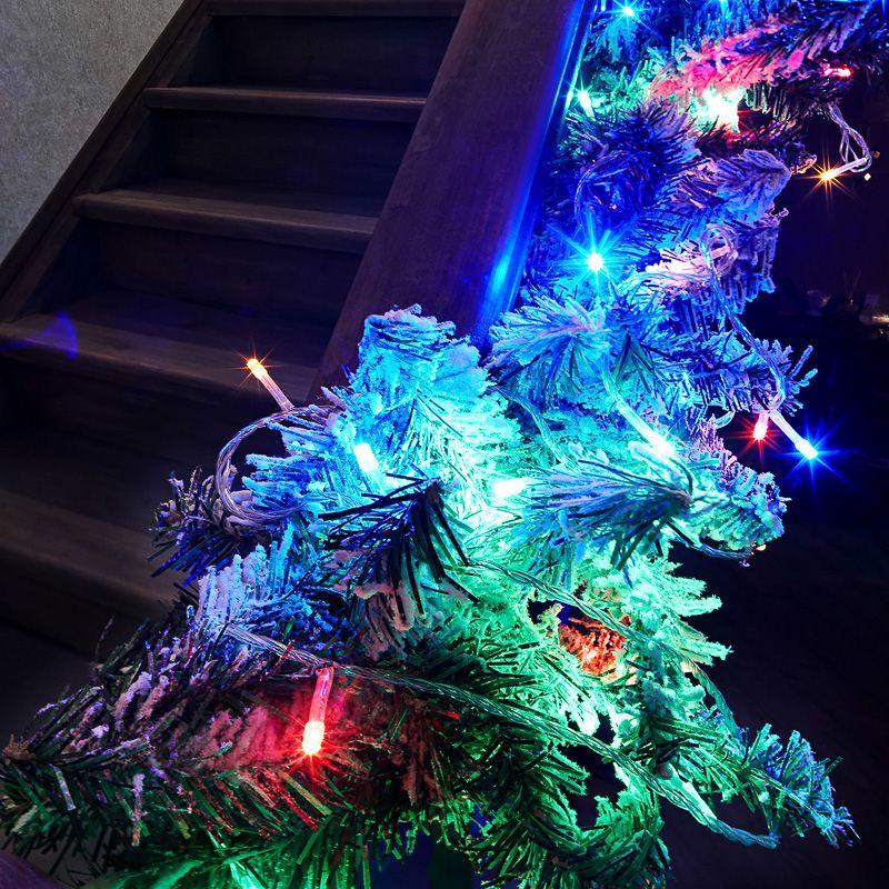  Гирлянда светодиодная "Твинкл Лайт" 20м 160LED мультиколор 10Вт провод ПВХ прозр. Neon-Night 303-309 фото в каталоге от BTSprom.by