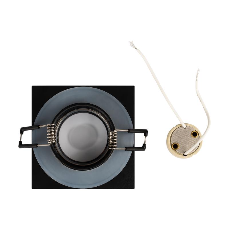  Светильник 270 10Вт GU10х1 IP65 встраив. Voltega DL-VGL083-01-GU10-SQ-B фото в каталоге от BTSprom.by