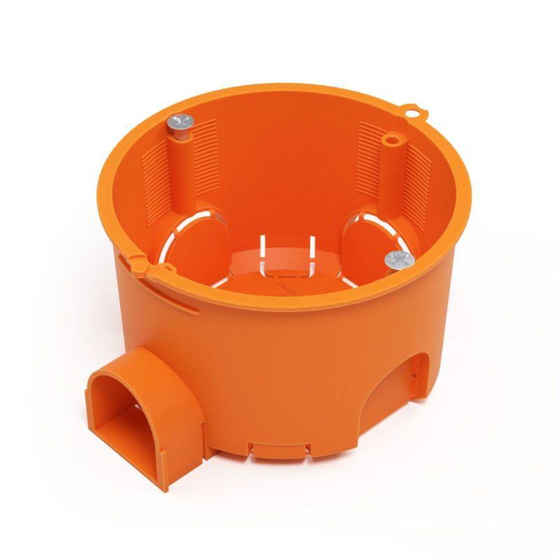 коробка установочная 68х45 стойкая к горению (пв-2) с саморезами промрукав 80-0560-2с от BTSprom.by