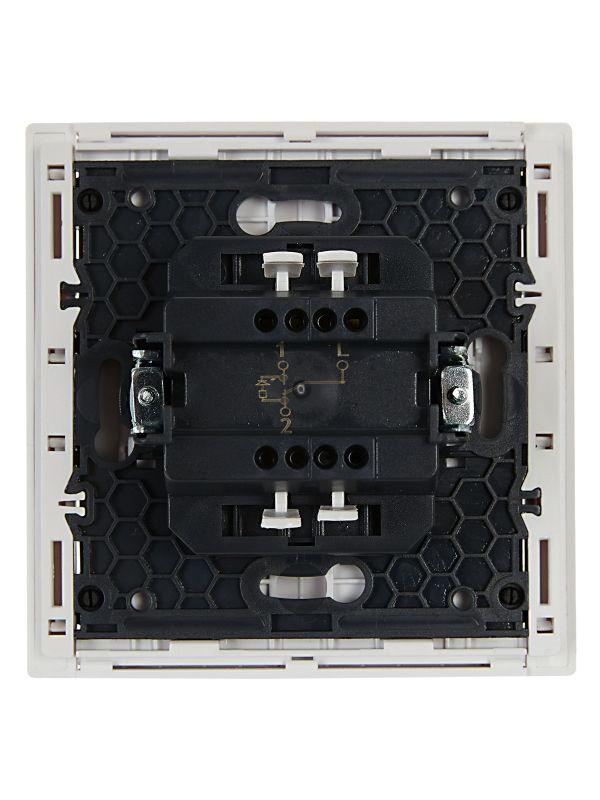  Выключатель проходной 1-кл. СП FORTE&PIANO 10А FP204 с индикацией бел. IEK FP-V12-1-10-1-K01 фото в каталоге от BTSprom.by