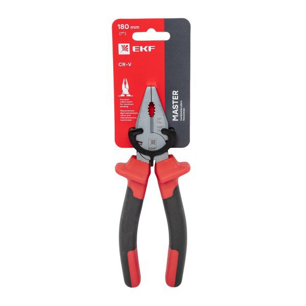  Пассатижи 180мм Master Basic EKF pas-180-mas фото в каталоге от BTSprom.by