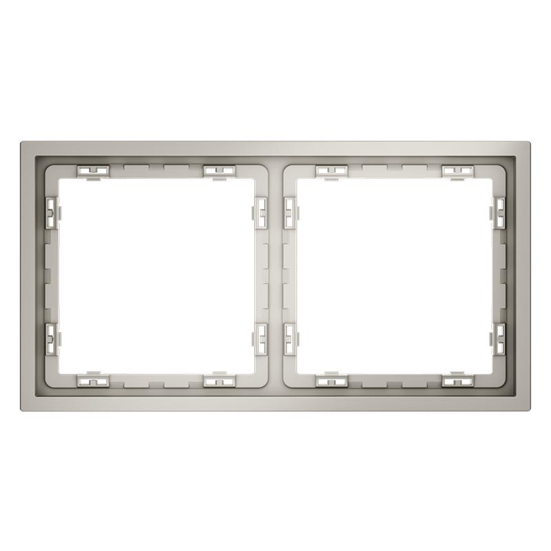 рамка 2-м s70 пластик. кашемир voltum vls100203 от BTSprom.by