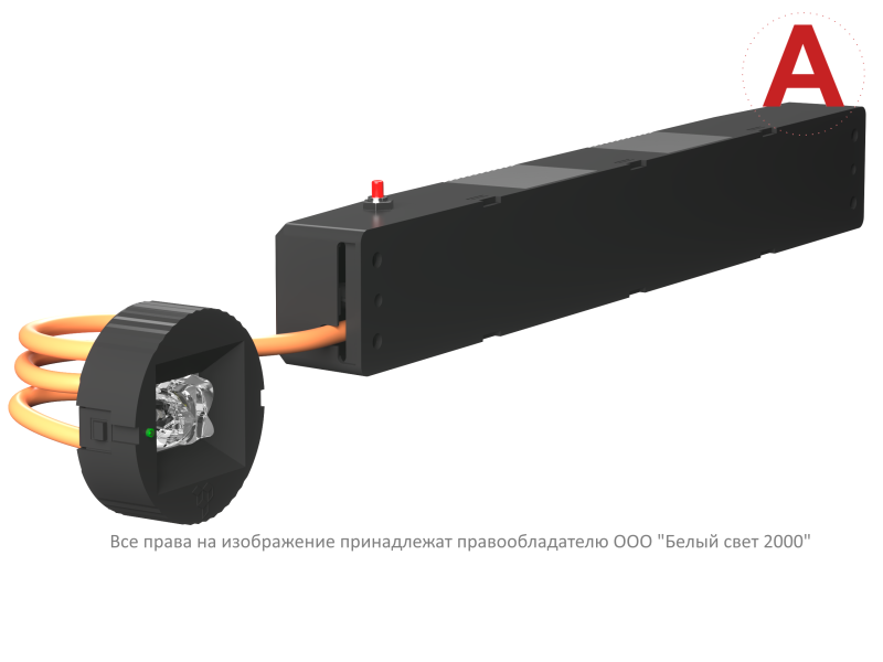  Светильник аварийный BS-OKO-81-L2-INEXI2 Black Белый свет a22790 фото в каталоге от BTSprom.by