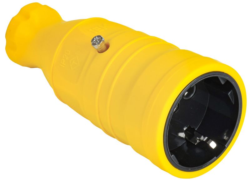 розетка переносная omega рбп14-1-0м ip20 желт. iek om-kr20-16-20-p1-00-k05 от BTSprom.by