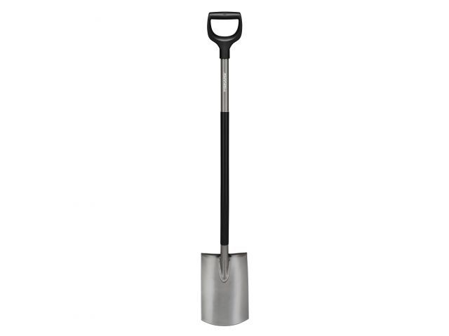 лопата штыковая с закругл.лезвием ergonomic fiskars (длина:1250мм, ширина:193мм) 1066710 от BTSprom.by