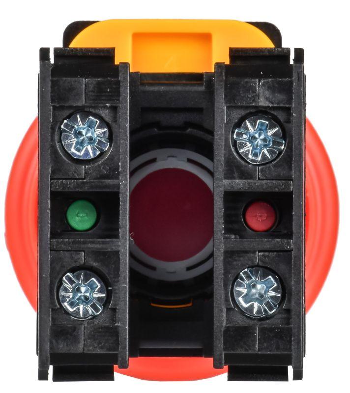  Кнопка "Грибок" d22мм 1НО+1НЗ MASTER без фиксации красн. IEK MI-BG60-11M-3-21-K04 фото в каталоге от BTSprom.by