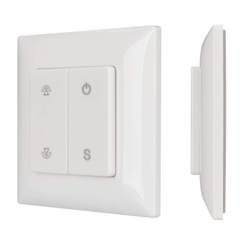 панель smart-p46-dim-p-suf 3в 1 зона knob 2.4g пластик. arlight 028300 от BTSprom.by панель smart-p46-dim-p-suf 3в 1 зона knob 2.4g пластик. arlight 028300 от BTSprom.by