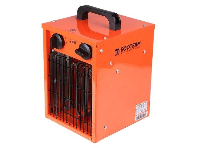 нагреватель воздуха электр. ecoterm ehc-02/1e (кубик, 2 квт, 220 в, термостат) ehc-02/1e от BTSprom.by