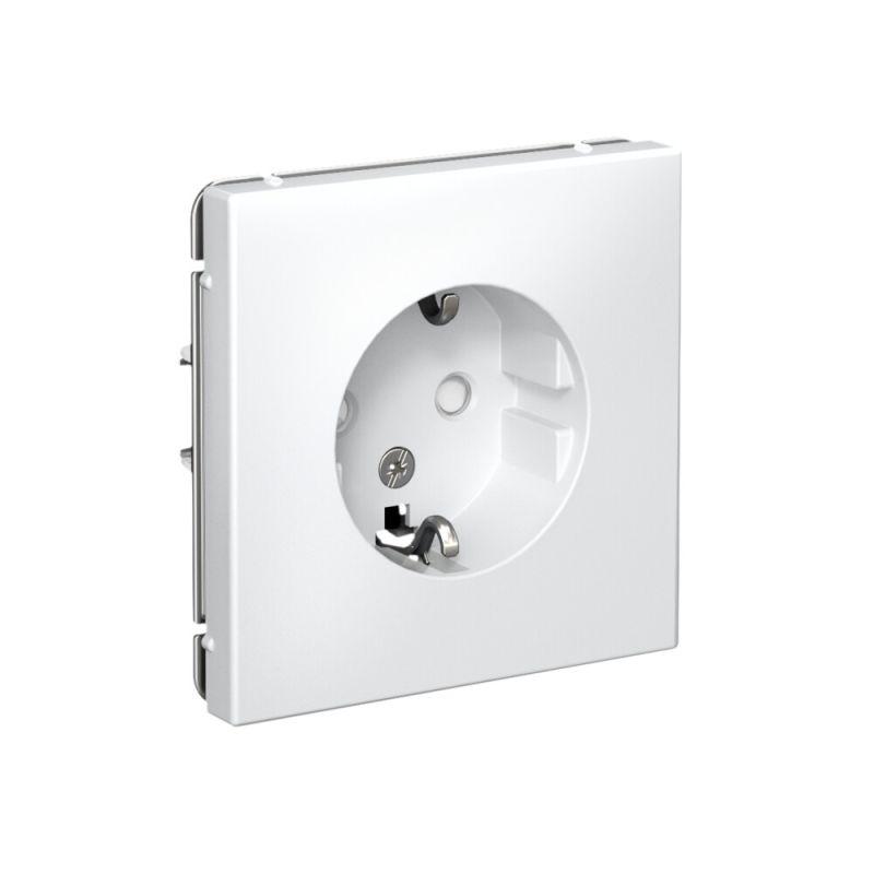  Розетка ArtGallery 16А с заземл. защ. шторки механизм бел. SE GAL000145 фото в каталоге от BTSprom.by