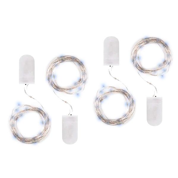 гирлянда dc-g05-20ws4 20led 2xcr2032 (в компл.) бел. (уп.4шт) фаzа 5048072 от BTSprom.by