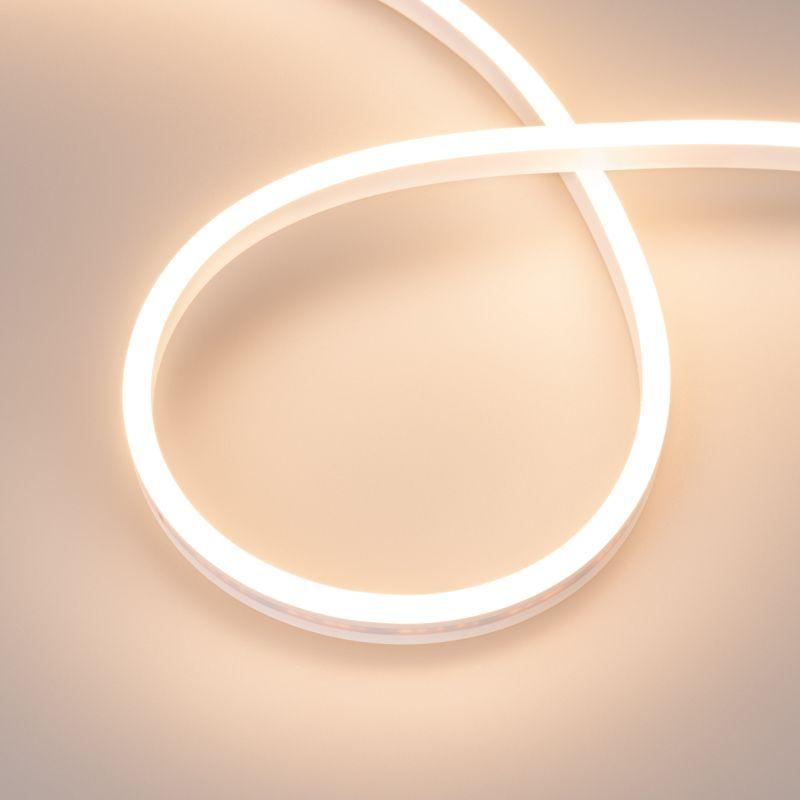 лента светодиодная aurora-ps-a120-12x6mm 24v warm 3000к 10вт/м ip65 2835 герметичная (уп.5м) arlight 036675 от BTSprom.by