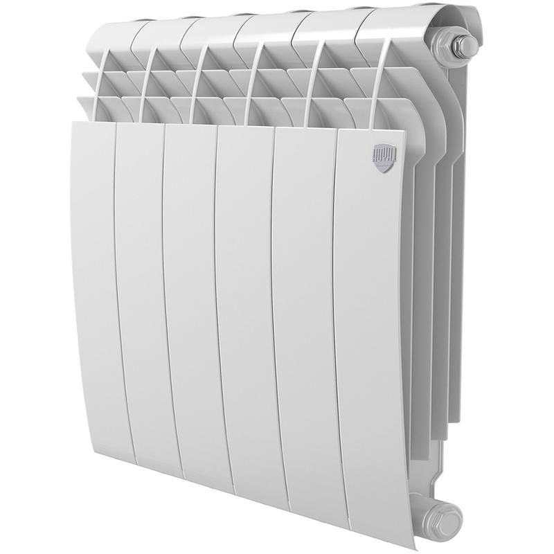 радиатор биметал. biliner 500 bianco traffico-6 секц. royal thermo нс-1176302 от BTSprom.by