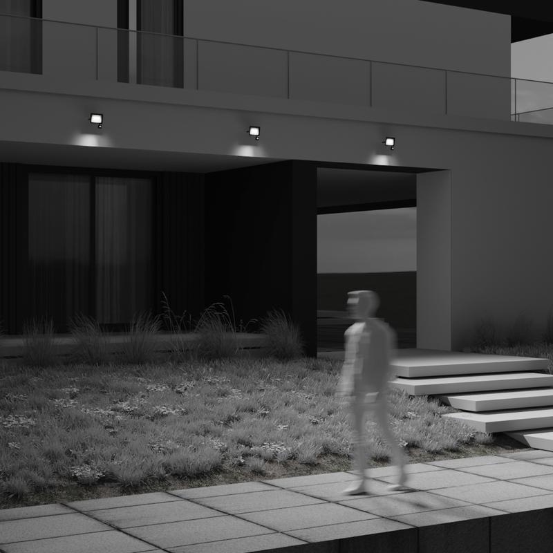  Прожектор с датчиком движения Flood 30Вт 4000К 110град. IP65 Maytoni FL001-L30B4KSR фото в каталоге от BTSprom.by