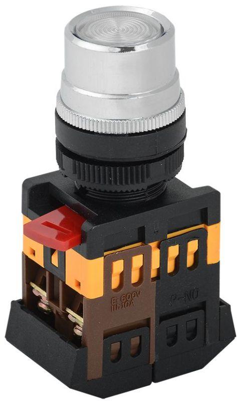 кнопка ablf-22 d22мм 1з+1р 240в неон прозр. iek bbt10-ablf-k08 от BTSprom.by
