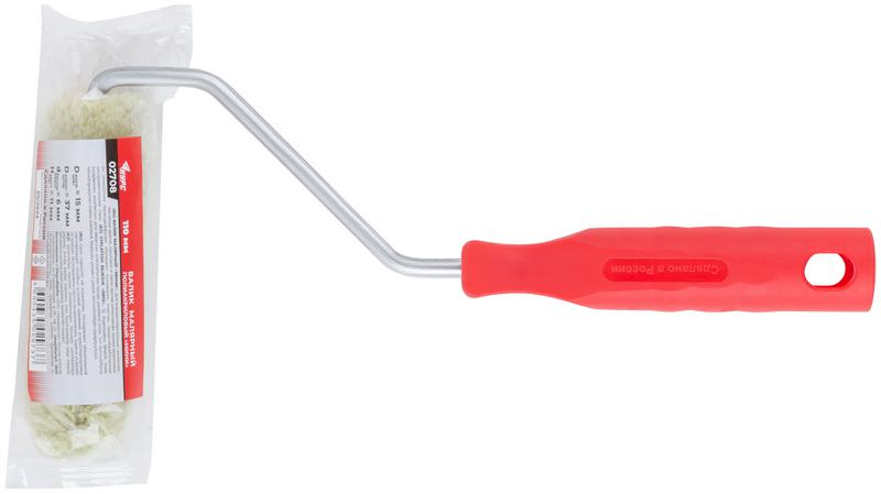  Валик "мини" 110мм d15/37мм ворс 11мм полиакрил. зел. КУРС 02708 фото в каталоге от BTSprom.by