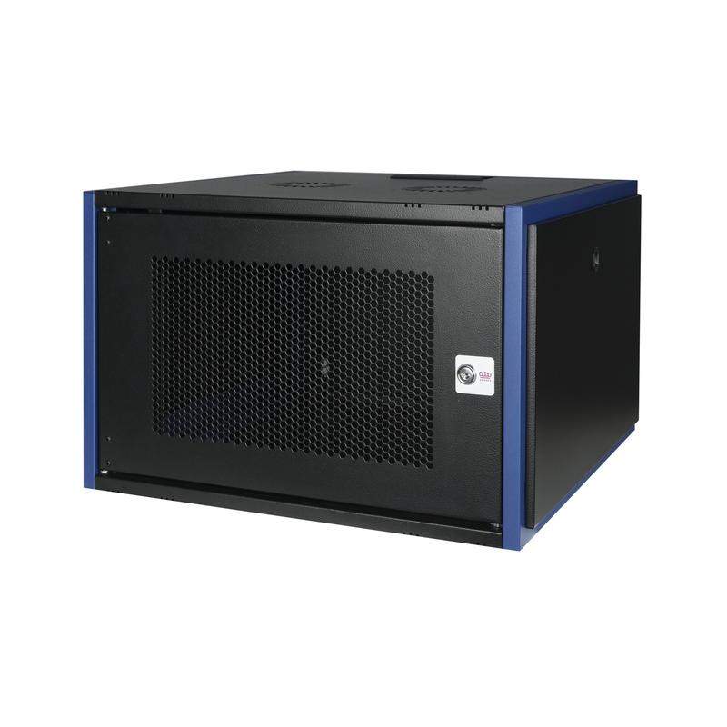 шкаф настенный 19дюйм 7u 600х600 дверь перфорир. черн. datarex dr-620021 от BTSprom.by