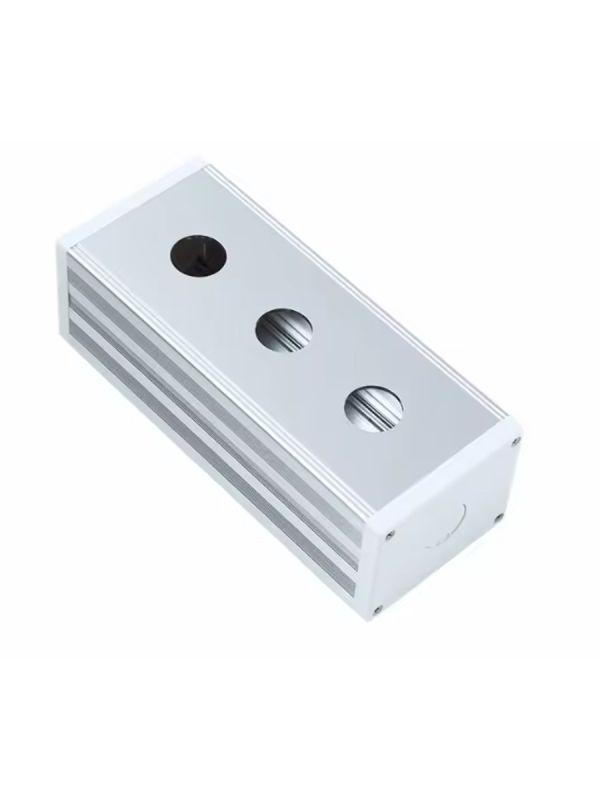 корпус bxm47-a3/22 ip65 три отверст. 22мм с сальником электротехник et020068 от BTSprom.by