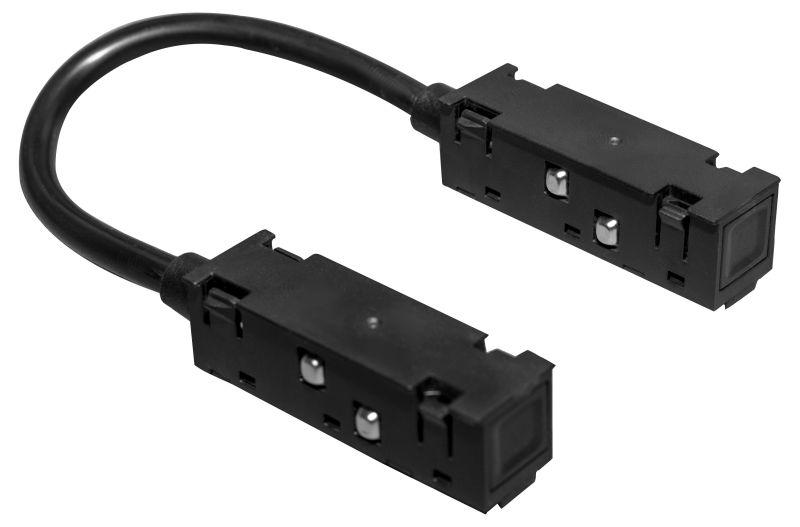 коннектор питания угловой trm20-cpc-b для магнитн. шинопроводов trm-r20/trm-pc20/trm-s20 nova 48в черн. эра б0054796 от BTSprom.by