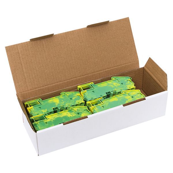  Колодка клеммная ST-4 4 вывода земля пружинная EKF plc-jxb-st-4-4-pen фото в каталоге от BTSprom.by