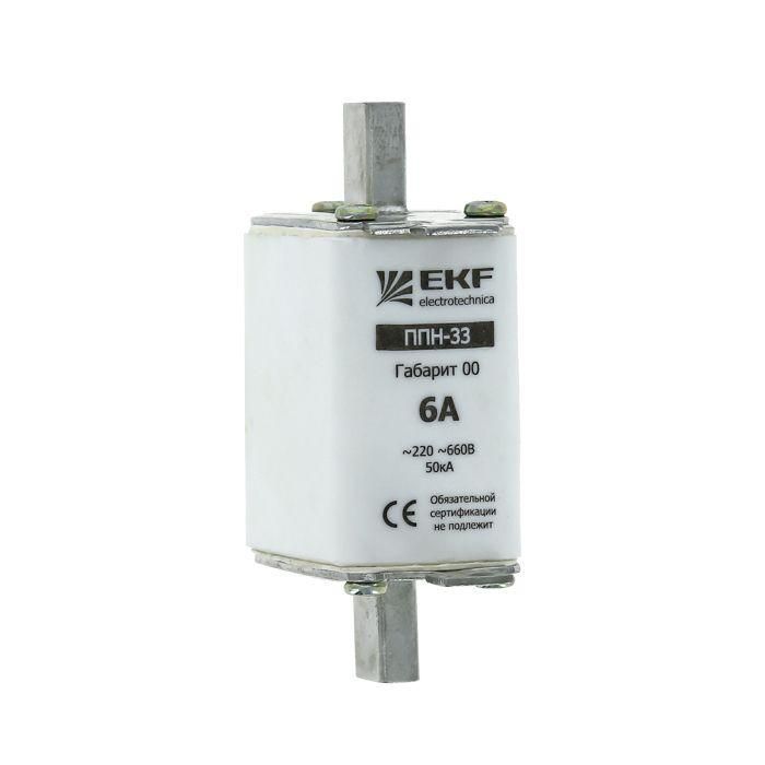 вставка плавкая ппн-33 10а габарит 00 proxima ekf fus-33/160/10 от BTSprom.by