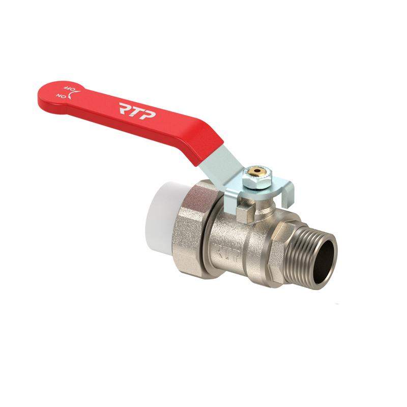 кран шаровой ручка рычаг латунь с переходом на трубу ppr/наружн. резьба 20х1/2дюйм никель rtp 34675 от BTSprom.by кран шаровой ручка рычаг латунь с переходом на трубу ppr/наружн. резьба 20х1/2дюйм никель rtp 34675 от BTSprom.by