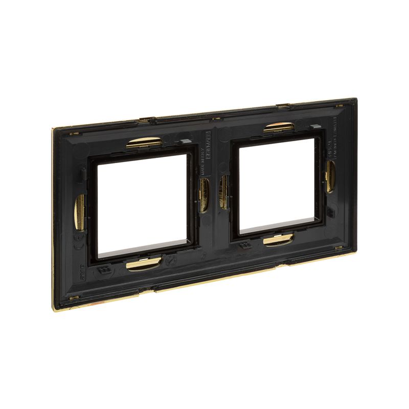  Рамка 2-м 4мод. Avanti метал. зол. DKC 4408854 фото в каталоге от BTSprom.by