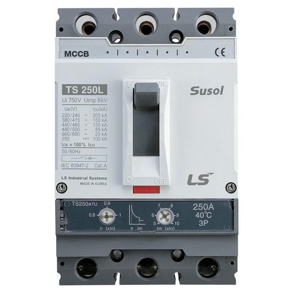 выключатель автоматический 3п 3т 200а 50ка ts250n fmu ls electric 105020900 от BTSprom.by
